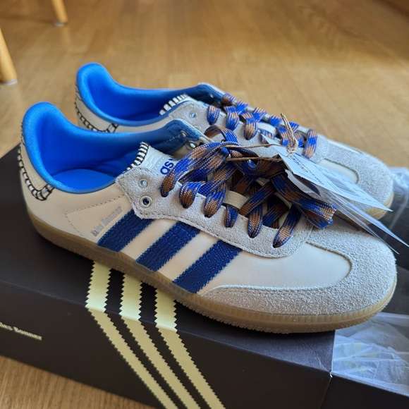 Adidas x Wales Bonner Samba Wonder Clay Royal Blue men's 7/women's